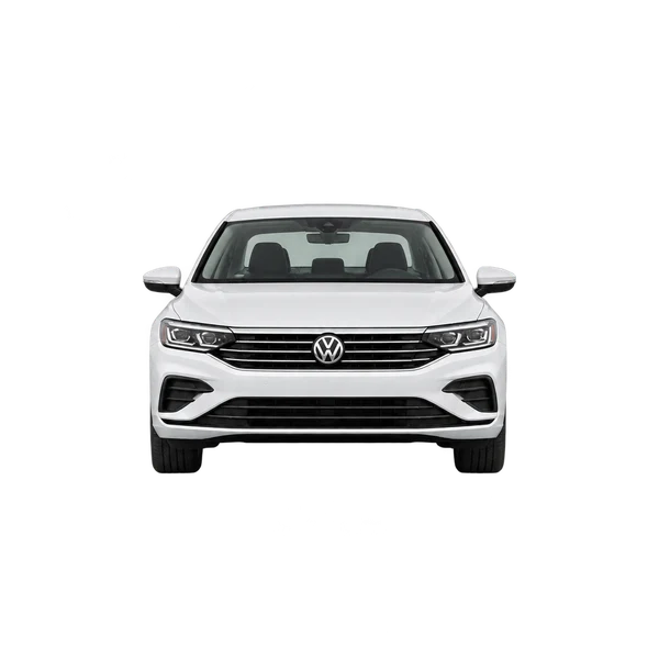 2024 Volkswagen Passat in weiß, Ansicht: Front