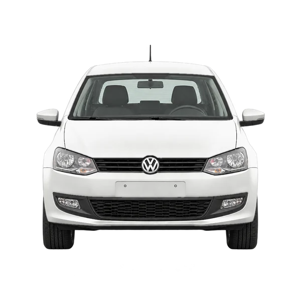 ホワイトの2016 Volkswagen Polo(正面ビュー)