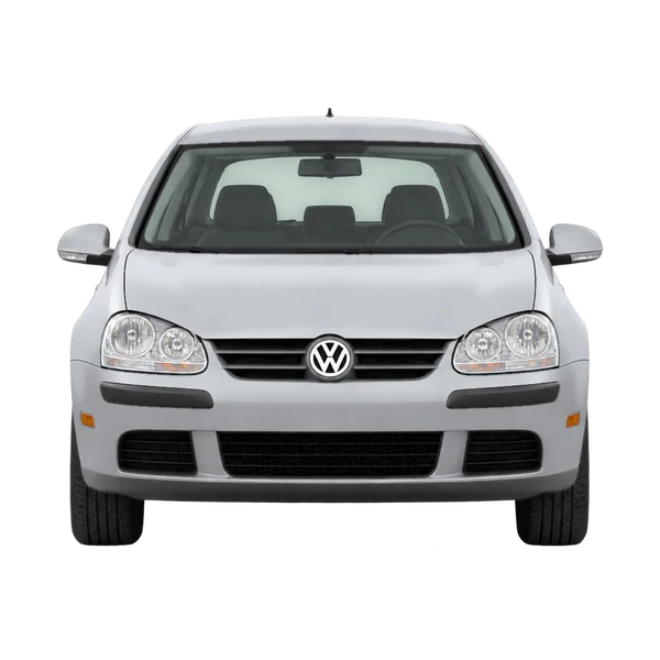 シルバーの2008 Volkswagen Rabbit(正面ビュー)