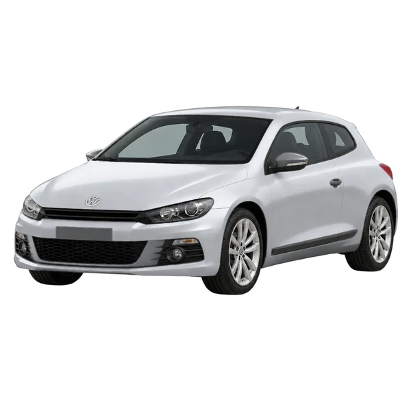 Volkswagen Scirocco 2014 argent, vue trois-quarts avant (orienté vers la gauche)