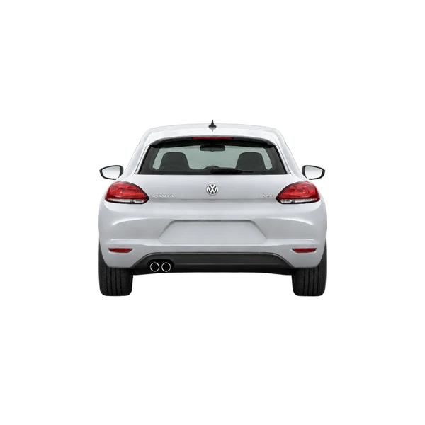 Volkswagen Scirocco 2014 argent, vue arrière