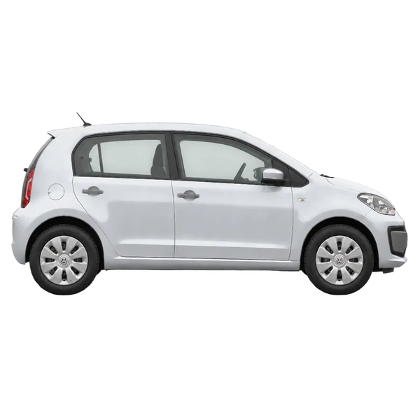 Volkswagen UP 2014 argent, vue profil (tourné vers la droite)