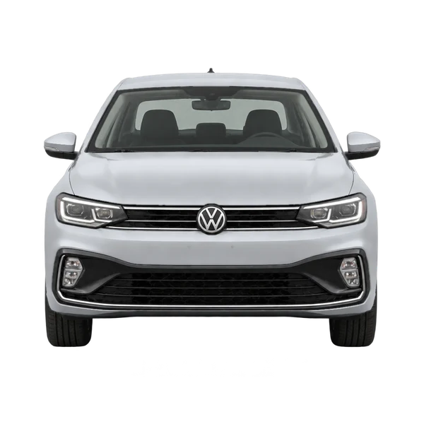 2024 Volkswagen Virtus in Silber, Ansicht: Front