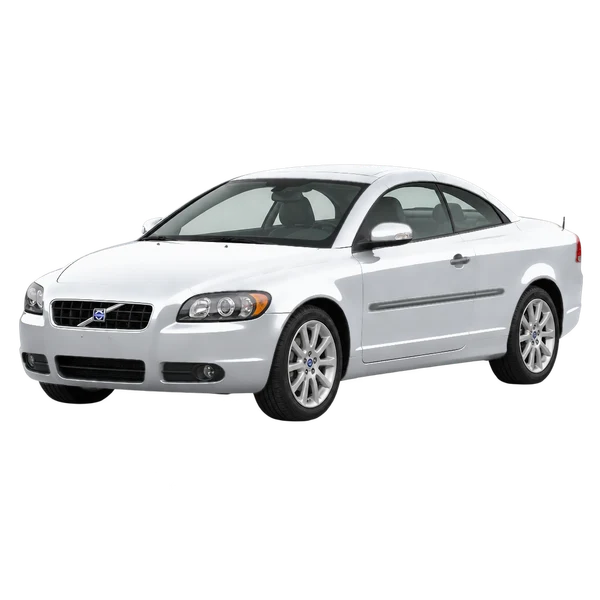 Volvo C70 2013 argent, vue trois-quarts avant (orienté vers la gauche)