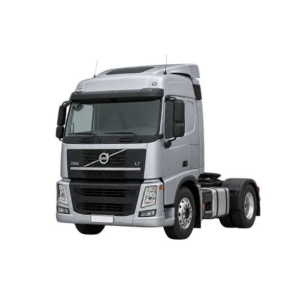 Volvo Cab Over Engine LT 2016 argent, vue trois-quarts avant (orienté vers la gauche)