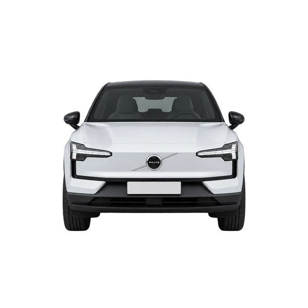 Volvo EX30 2024 en blanco, vista frontal