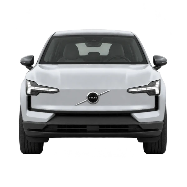 Volvo EX30 2027 prata, vista frente
