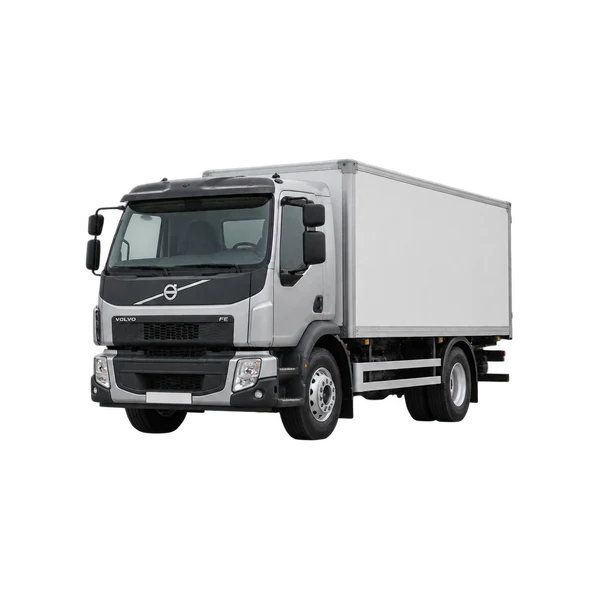 Volvo Fe 2016 argent, vue trois-quarts avant (orienté vers la gauche)