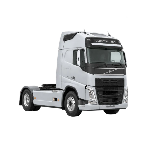 2017 Volvo FH in Silber, Ansicht: Dreiviertelansicht vorne (nach rechts)