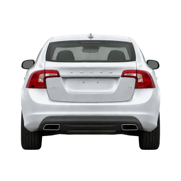 2014 Volvo S60 T5 in Silber, Ansicht: Heck
