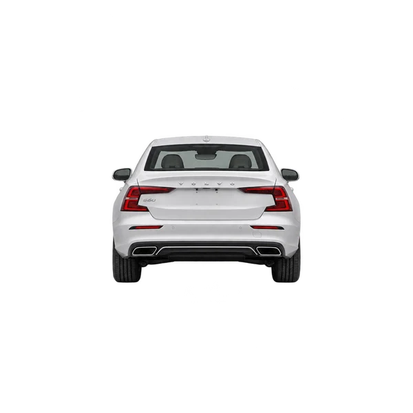 2021 Volvo S60 in weiß, Ansicht: Heck