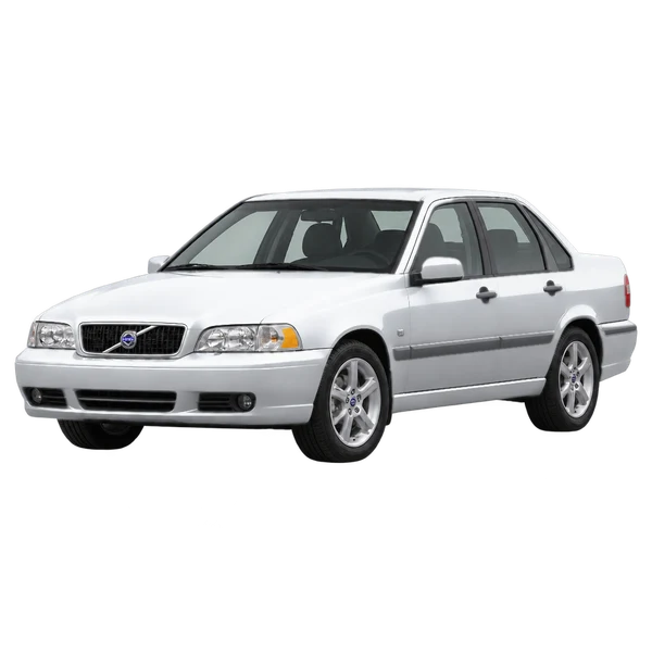 Volvo S70 2015 prata, vista dianteira em três quartos (voltada para a esquerda)