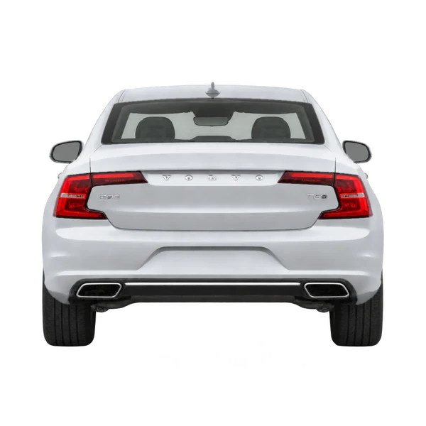 Volvo S90 2017 argent, vue arrière