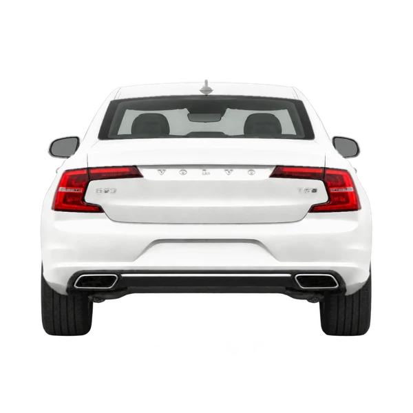Volvo S90 2017 blanc, vue arrière