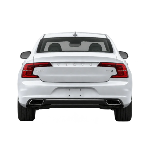 2022 Volvo S90 in Silber, Ansicht: Heck