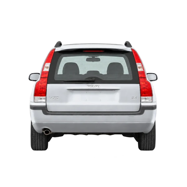 Volvo V70 2003 argent, vue arrière