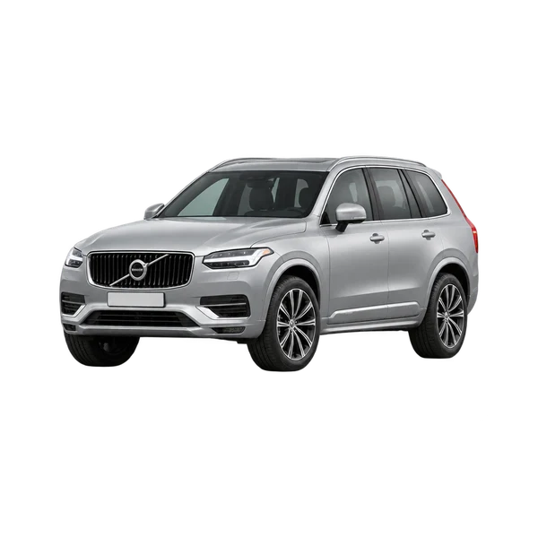 Volvo VS 2025 en plateado, vista frontal tres cuartos (hacia la izquierda)