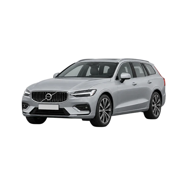 シルバーの2025 Volvo VT(フロントスリークォーター(左向き)ビュー)