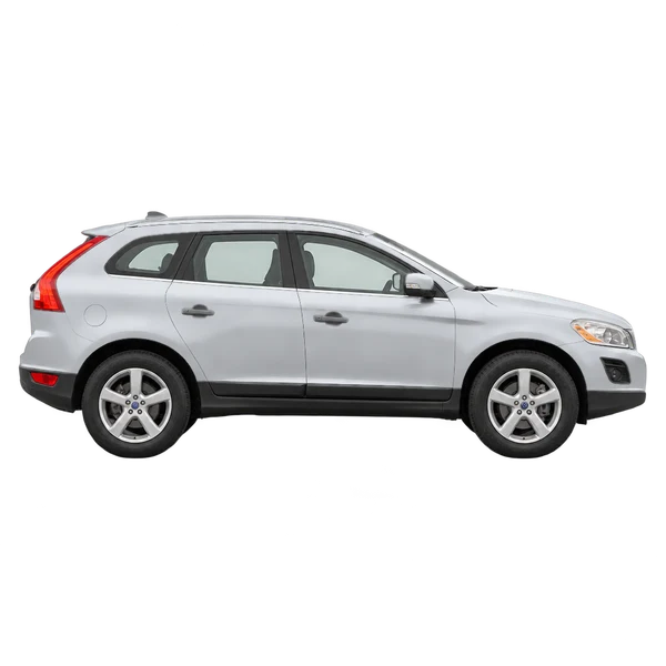 2015 Volvo XC60 in Silber, Ansicht: Seite (nach rechts gewandt)