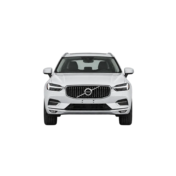 Volvo XC60 2020 blanc, vue avant