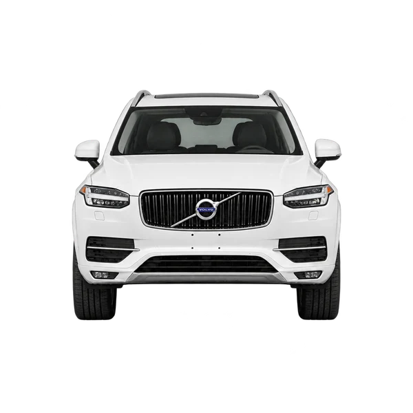 Volvo XC90 2015 en blanco, vista frontal