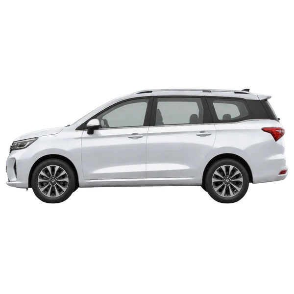 Wuling Xingguang S 2025 argent, vue côté (vers la gauche)